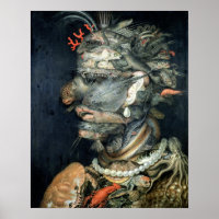 Wasser (Öl auf Leinwand), Arcimboldo, Giuseppe