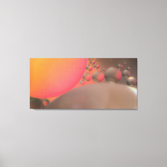 Wasser-Öl Leinwanddruck (Vorderseite)