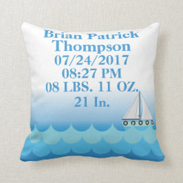 Wasser-Ozean-Seeboots-Segeln-Baby-Geburts-Notfall Kissen