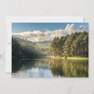 Wasser   Pang Oung Lake & Pine Forest Thailand Dankeskarte