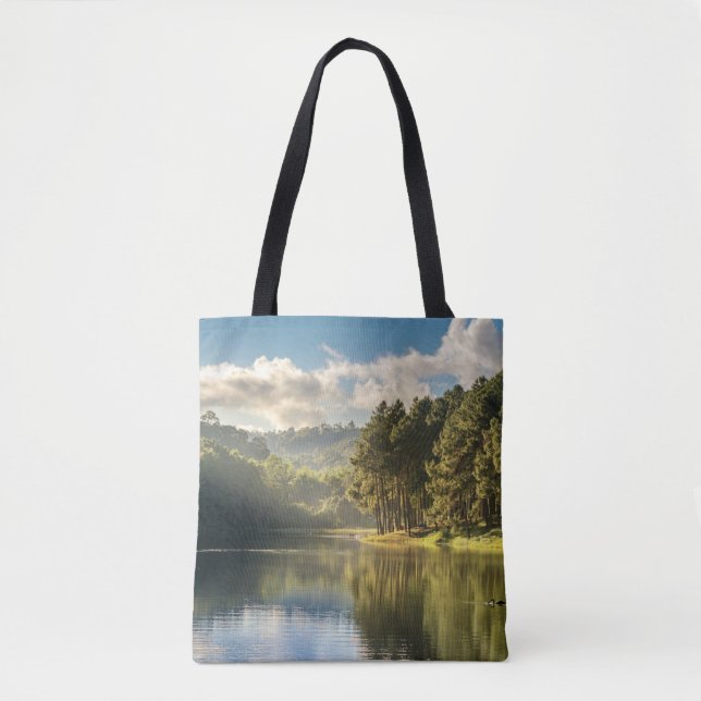Wasser | Pang Oung Lake & Pine Forest Thailand Tasche (Vorderseite)