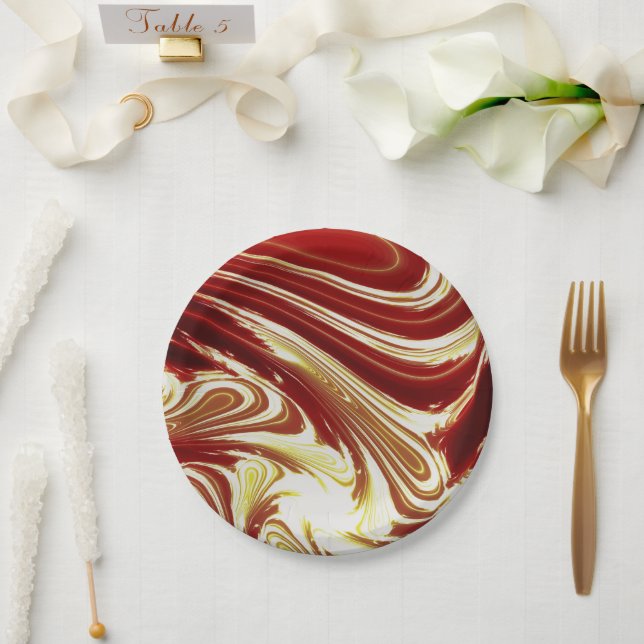 WASSER PAPPTELLER (Hochzeit)