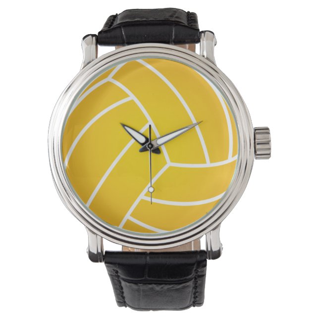 Wasser-Polo-Uhr Armbanduhr (Vorderseite)