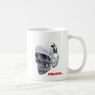 Wasser-Poloschädel Kaffeetasse
