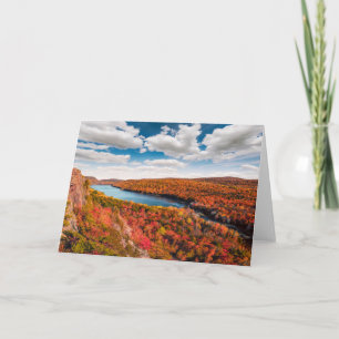 Wasser Porcupine Mountains Michigan Karte