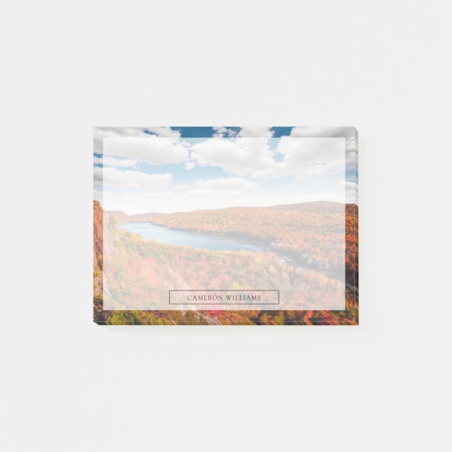 Wasser | Porcupine Mountains Michigan Post-it Klebezettel (Vorderseite)