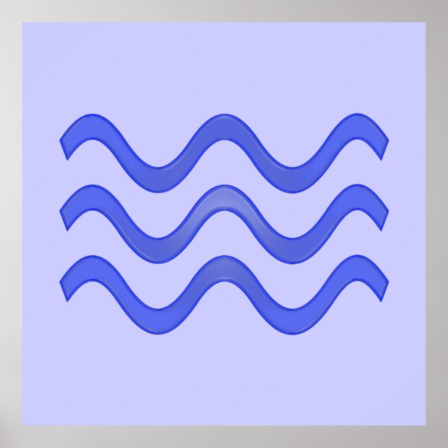 Wasser Poster (Vorne)