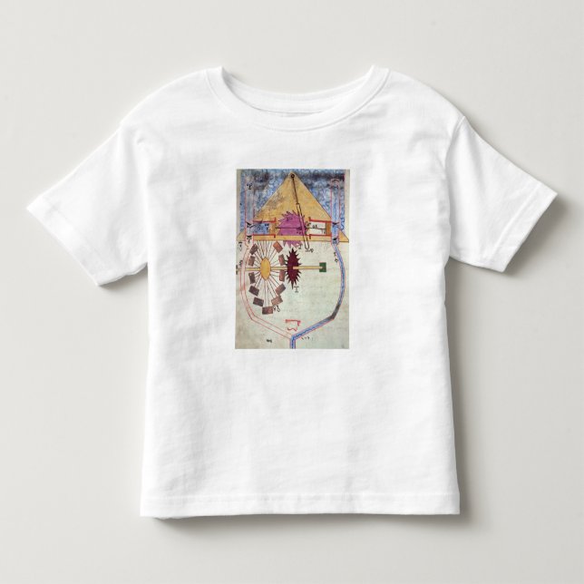 Wasser-Pumpe, 'vom Buch des Wissens von Kleinkind T-shirt (Vorderseite)