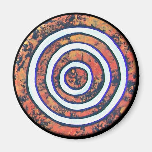 Wasser-Quelle - höhlen Sie Wand 3B aus - Magnet