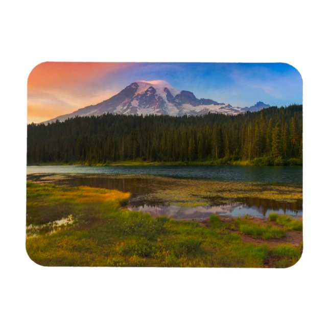 Wasser | Rainier National Park, Washington Magnet (Horizontal)