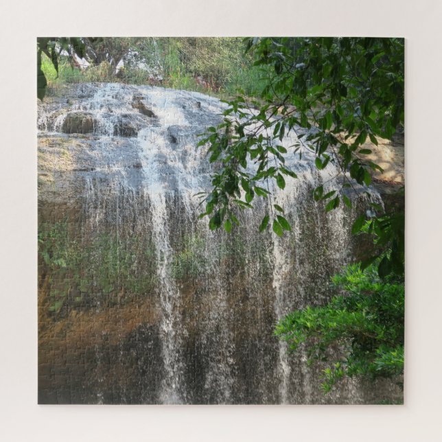 Wasser, Romantik, Landschaft, Pflanze, Wasserfall, (Vertikal)