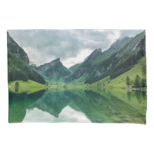 Wasser Schweizer Alpen Kissenbezug