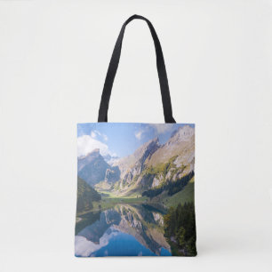Wasser See Alpine Schweiz Tasche
