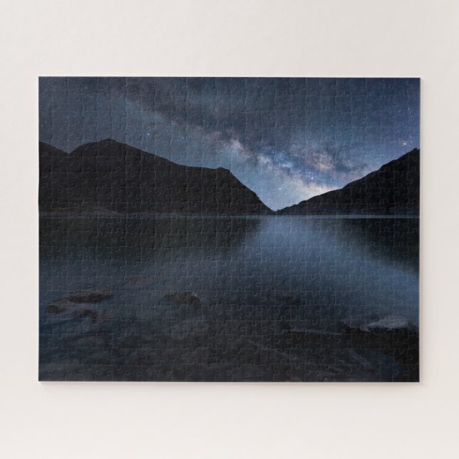 Wasser | See in der Nacht (Horizontal)