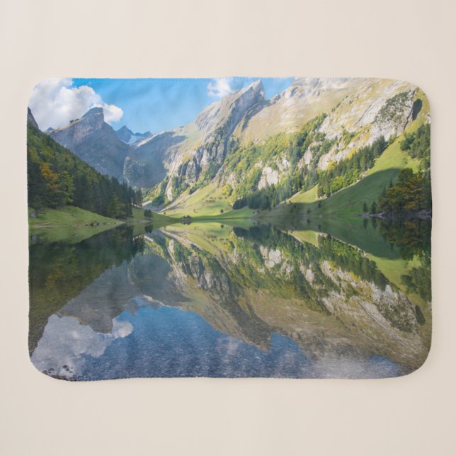 Wasser | Seealpsee Schweizer Alpen Schweiz Sherpadecke (Vorderseite (Horizontal))