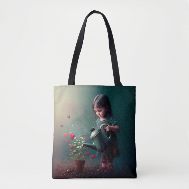 Wasser Sie Ihre Liebe Tasche (Vorderseite)