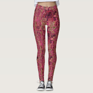 Wasser sinkt in scharfen abstrakten leggings