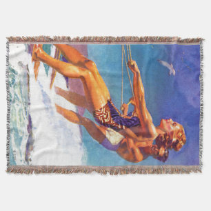 Wasser-Skifahrer durch McClelland Barclay Decke