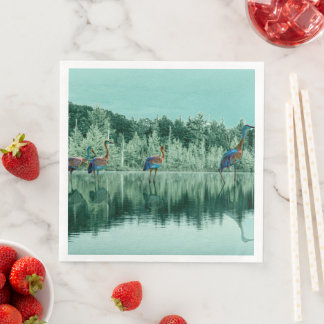 Wasser-Song-Baby-Blankon Spielkarten-Poster Serviette