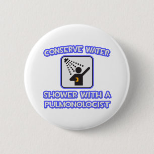 Wasser sparen .. Dusche mit Pulmonologe Button