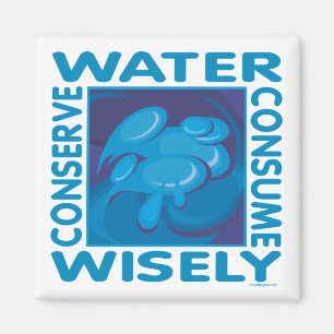 Wasser sparen magnet