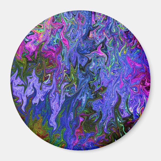 Wasser spielt Zeit...... Magnet (Vorne)