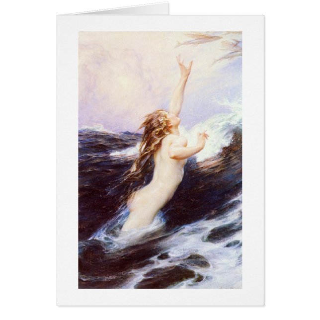 Wasser-Sprite und fliegender Fisch (Vorne)