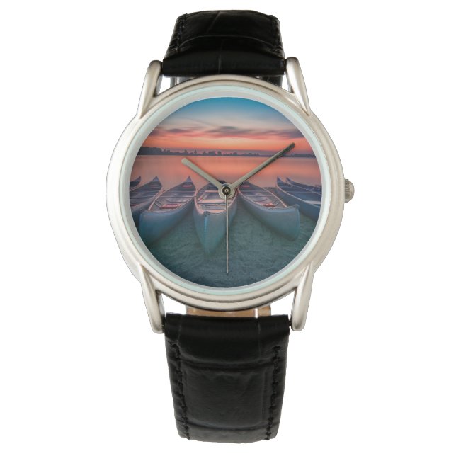 Wasser | St. Louis Missouri Bay Armbanduhr (Vorderseite)