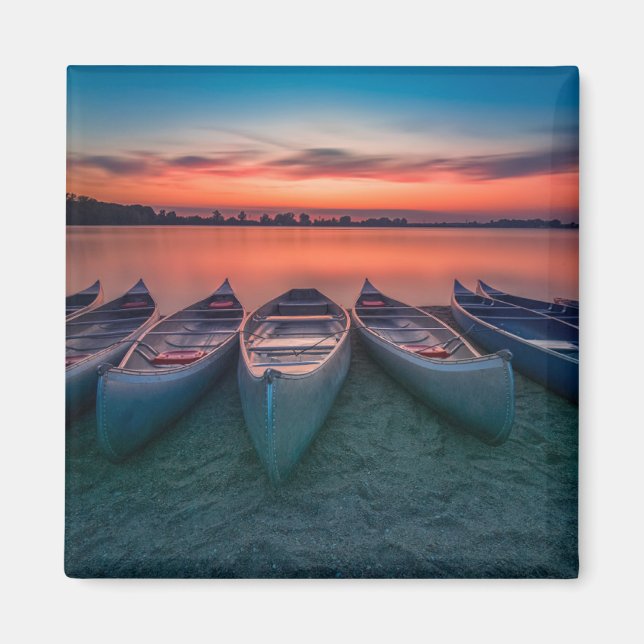 Wasser | St. Louis Missouri Bay Magnet (Vorne)