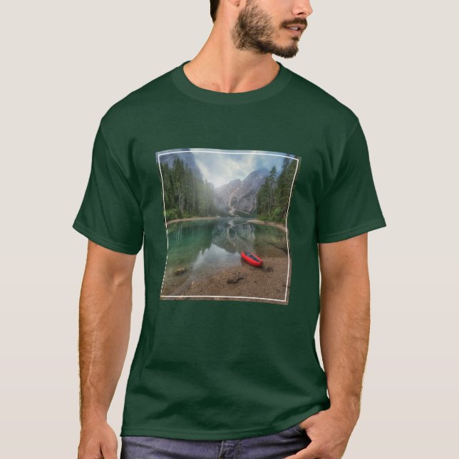 Wasser | Südtiroler See, Italien T-Shirt (Vorderseite)
