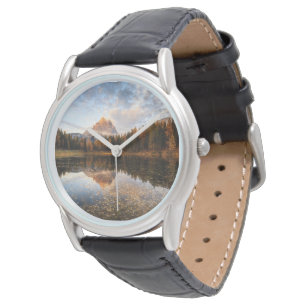 Wasser   Tre Cime Di Lavaredo Italien Armbanduhr