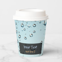 Wasser tropft Foto beliebiger Text