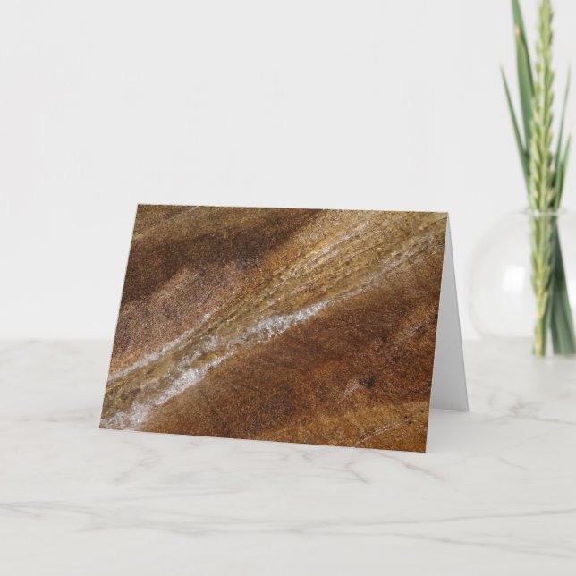 Wasser über Granit auf der Franconia-Ebene Flume Karte (Vorderseite)