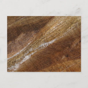 Wasser über Granit auf der Franconia-Ebene Flume Postkarte