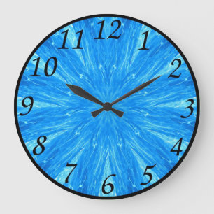 Wasser-Uhr - Himmel Große Wanduhr