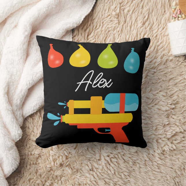 Wasser und Ballons Sommer Kissen (Decke)