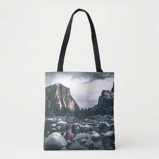 WASSER UND BERGE TASCHE (Vorderseite)