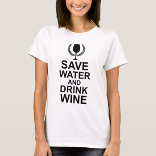 Wasser und Wein gerettet T-Shirt