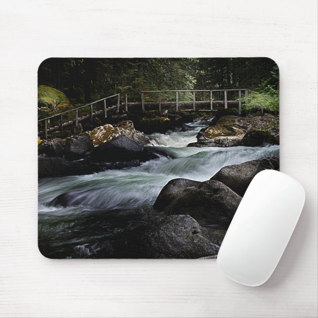 Wasser unter der Brücke Mousepad (Mit Mouse)