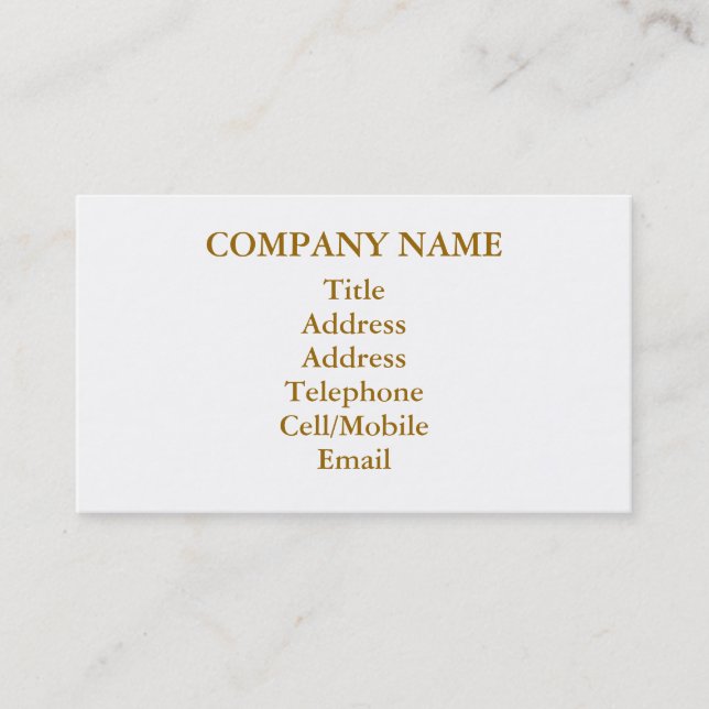 WASSER VISITENKARTE (Vorderseite)