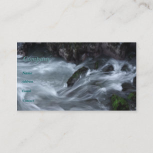 Wasser-Visitenkarte Visitenkarte