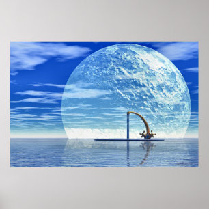 Wasser-Wasser Poster