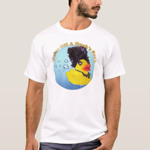 Wasser weg von der Rückseite einer Ente T-Shirt