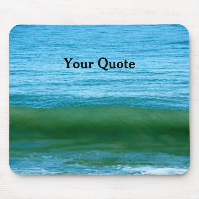 Wasser/Wellen/Rippeln Mousepad (Vorne)