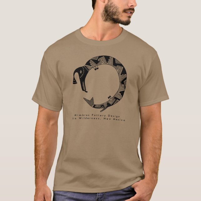 Wasserabfluss, T - Shirt für die Keramik von Mimbr (Vorderseite)