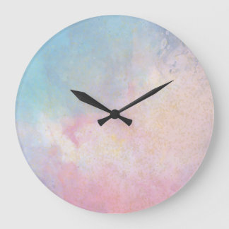 Wasserabstrich Große Wanduhr