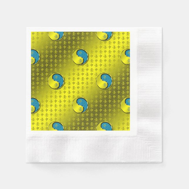 Wasseraffe Serviette (Vorderseite)