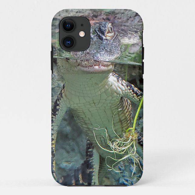 Wasseralligator Case-Mate iPhone Hülle (Rückseite)