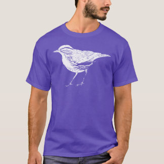 Wasseramsel Weißes Design T-Shirt