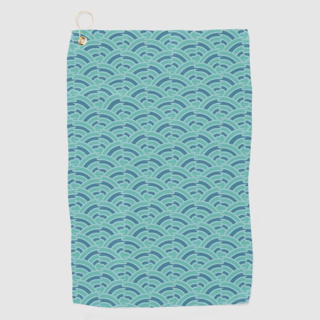 Wasserarme Golf Handtuch (Vorderseite)